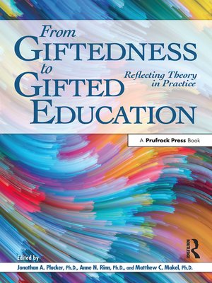 cover image of From Giftedness to Gifted Education